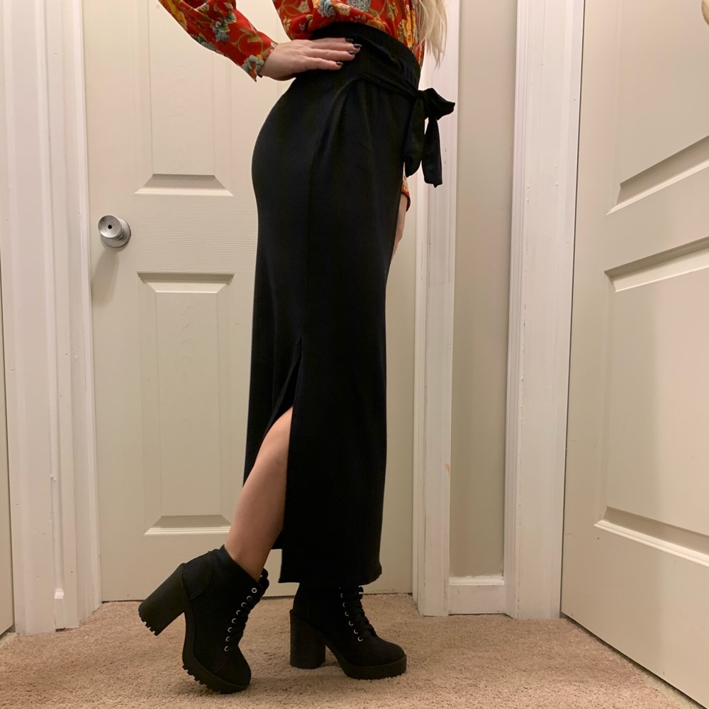 Black Tie Skirt